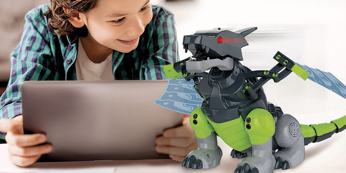 CLEMENTONI Set za kreiranje robo zmaja Mecha Dragon CL61529 - Image 1