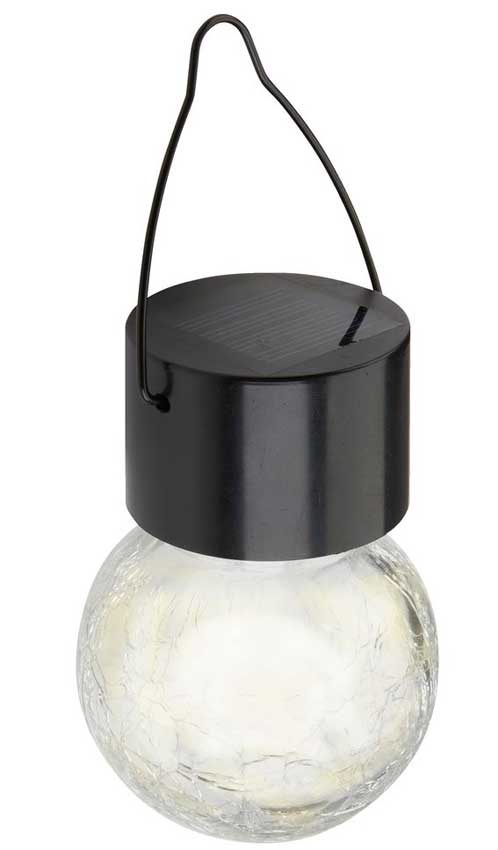 Viseća solarna lampa Iona Visina 14cm