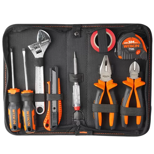 Osnovni set kućnog ručnog alata 9 delova Wokin 209509
