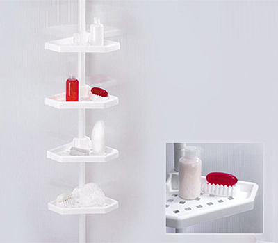 Polica za kupatilo bez bušenja zida, N01 Prima Nova metal