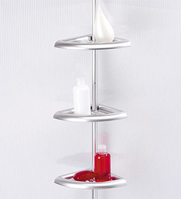 Ugaona polica za kupatilo bez bušenja zida, N1801 