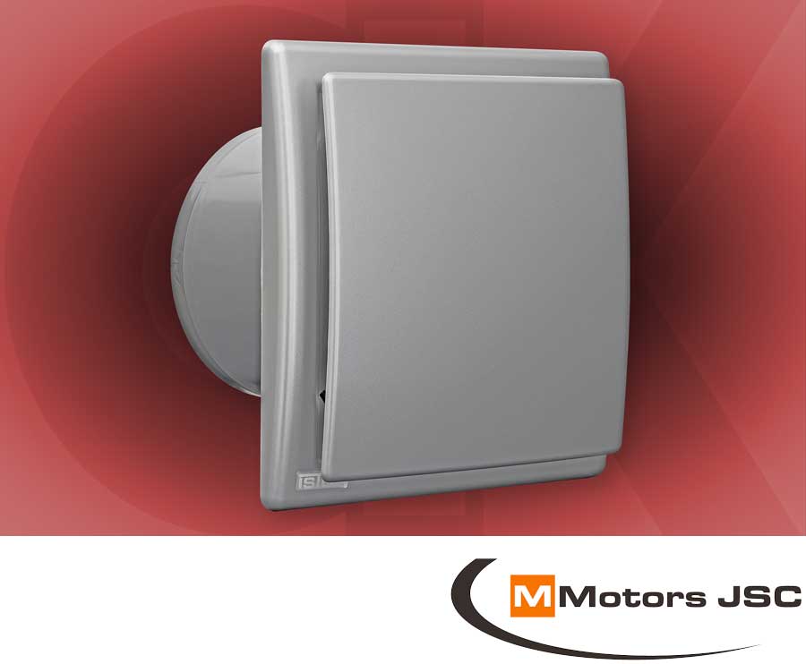 Ventilator za kupatilo sa zaklopcem 2907 MMotors OK I 100 Inox