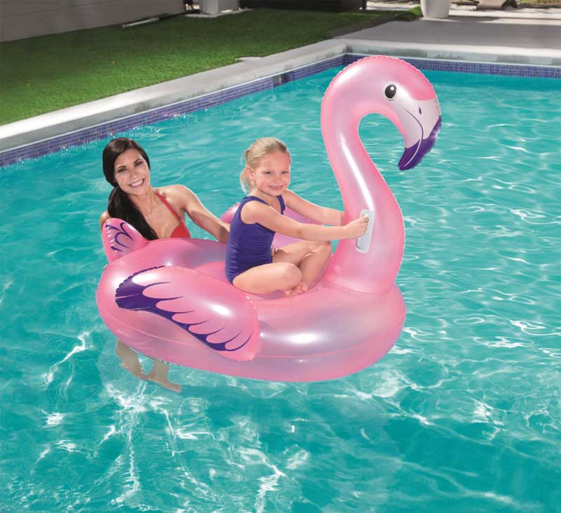 Bestway dušek za vodu Flamingo na naduvavanje 122x105cm
