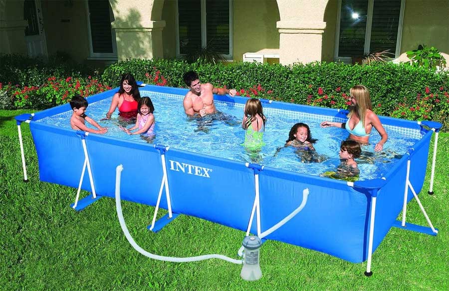 Pravougaoni bazen sa pumpom 450x220x84cm Intex 28274