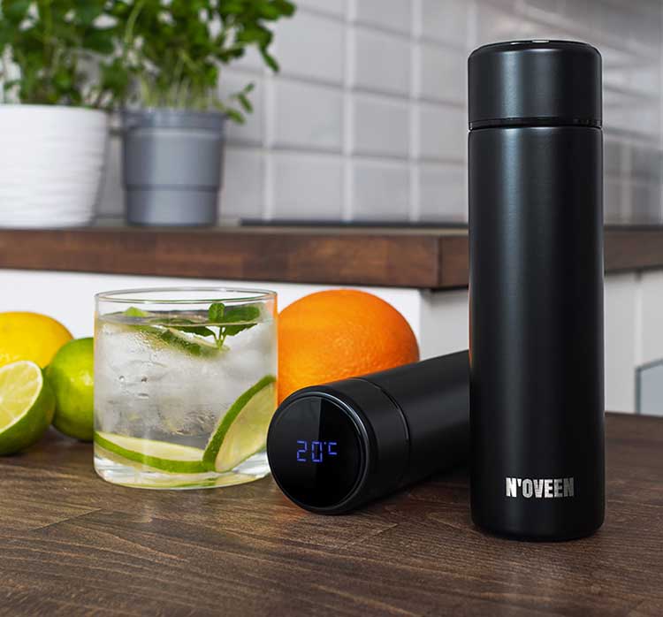 Noveen Termos boca sa indikatorom temperature napitka na LED displeju TB2110