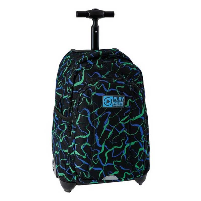 Školski ranac sa točkićima Play Trolley Lines