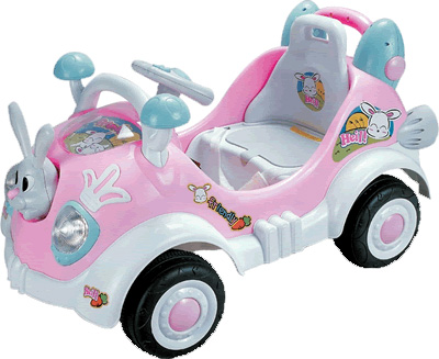 Auto na akumulator 204 - roze