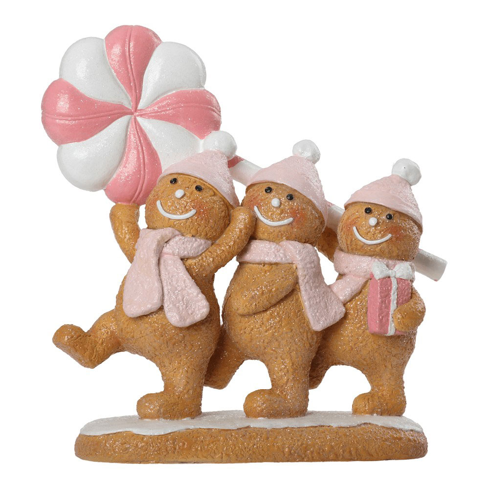 Novogodišnja i božićna dekoracija Figurica 22x8x22cm Tri praznična Sneška Belića - Image 1