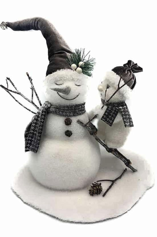 Joy novogodišnja dekoracija Sneško Belić i Junior 48 cm