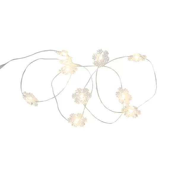 Festa Novogodišnje lampice na baterije Pahuljice 10LED