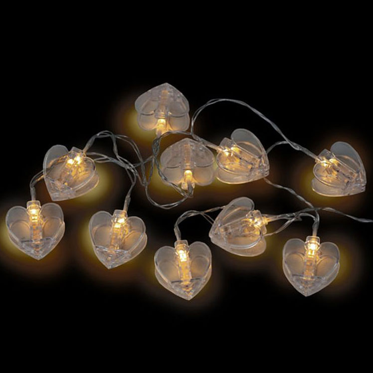 Festa Novogodišnje lampice na baterije Srce 10LED - Image 1