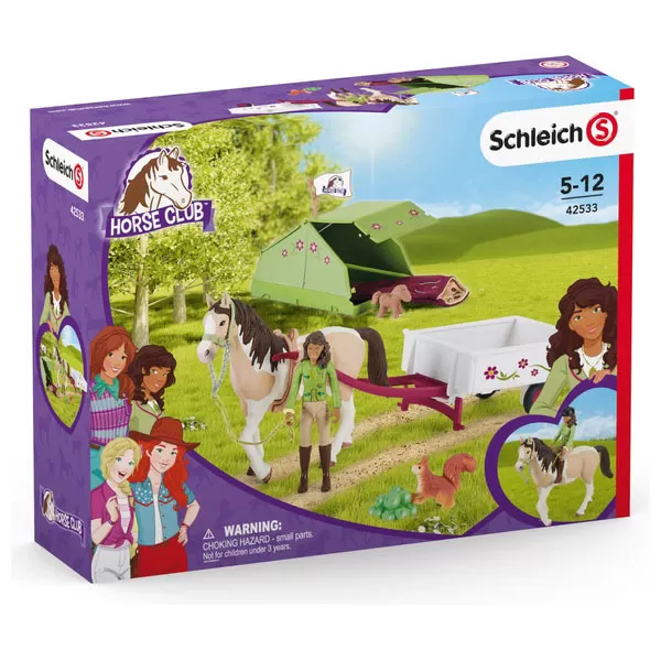 Schleich figurice Konji -  Kampovanje s konjem 42533