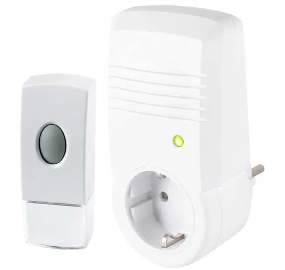 Bežično kućno zvono sa dodatnom strujnom utičnicom DB442