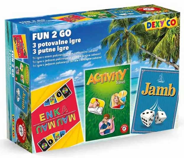 Piatnik Set putnih društvenih igara 713767