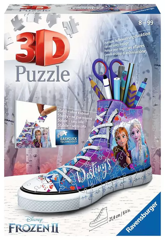 Ravensburger Napravi sam Kutija za olovke od puzli Patika Frozen 2 12121