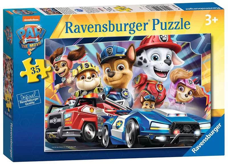 Paw Patrol The Movie Puzzle slagalica 35 delova Ravensburger 05168