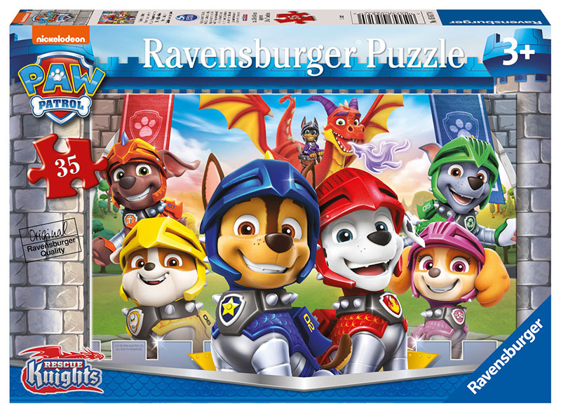 Patrolne šape Vitezovi Puzzle slagalica 35 delova Ravensburger 05617
