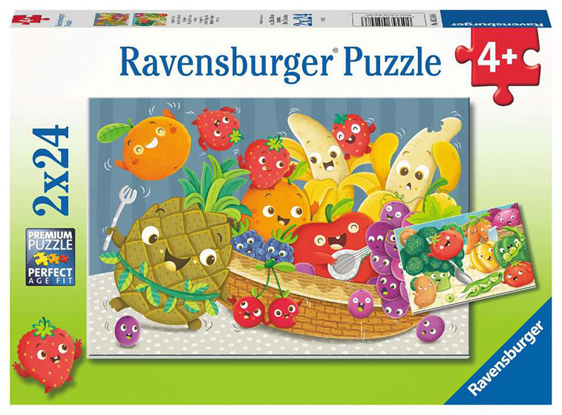 Voće i povrće Puzzle slagalica 2x24 dela Ravensburger 05248