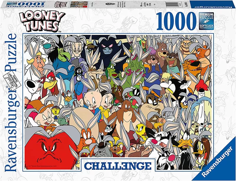 Ravensburger Puzzle slagalica 1000 delova Looney Tunes Challenge