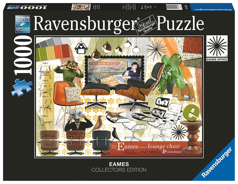 Ravensburger Puzzle slagalica 1000 delova Eames Design 16899 - Image 1