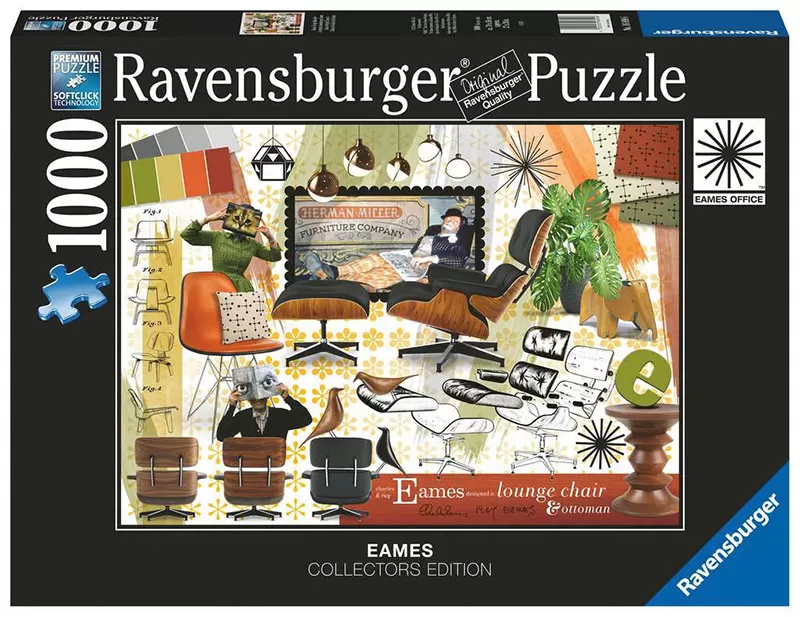 Ravensburger Puzzle slagalica 1000 delova Eames Design 16899