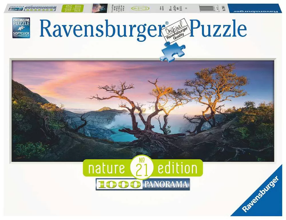 Ravensburger Puzzle slagalica 1000 delova Sumporno jezero na Javi 17094