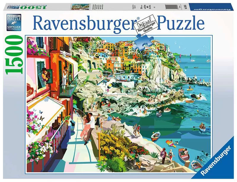 Ravensburger Puzzle slagalica 1500 delova Cinque Terre Italija 16953