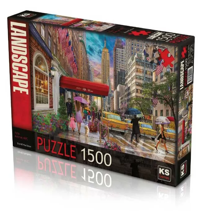 Puzzle 1500 Delova Njujork Peta Avenija KS Games