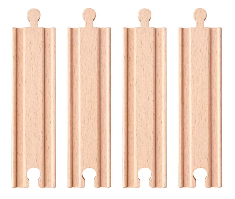 WOODY Delovi za drvenu prugu - Prave šine srednje 90576