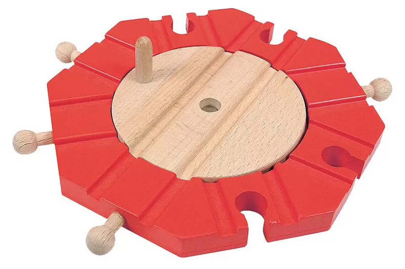 WOODY Delovi za drvenu prugu - Četvorosmerna skretnica 90586