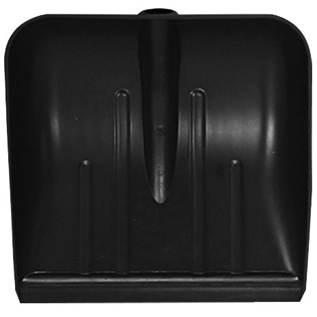 Plastična crna lopata za sneg Eko 1003