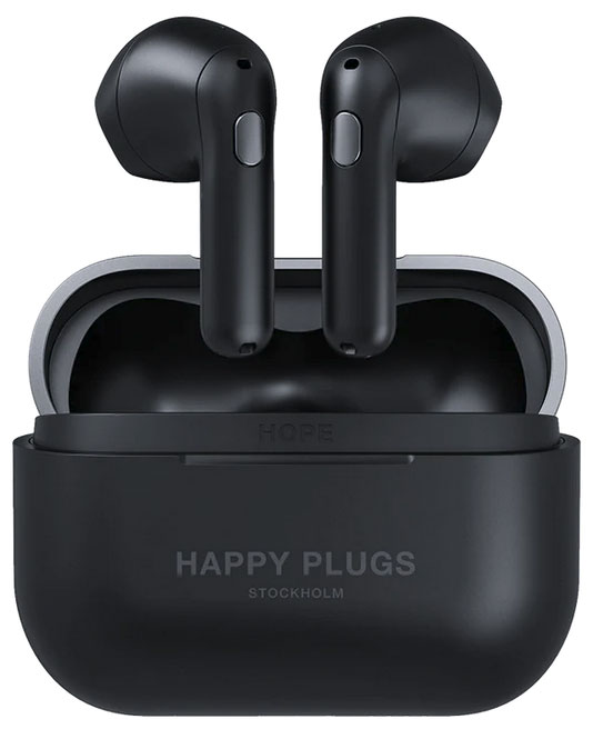 Bluetooth slušalice Happy Plugs Hope Black