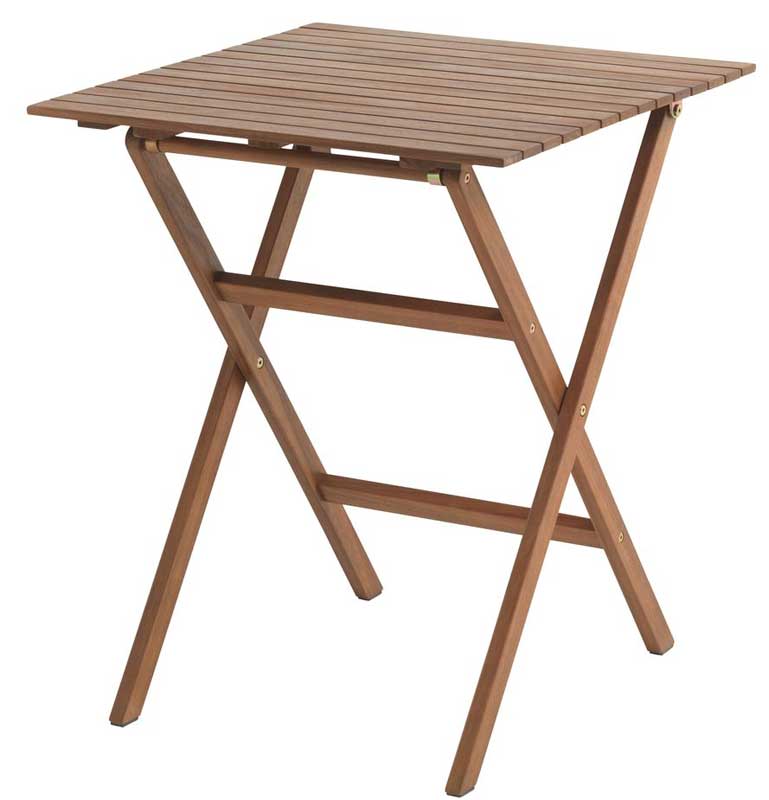 Sklopiv balkonski stočić od bagremovog drveta - Image 1