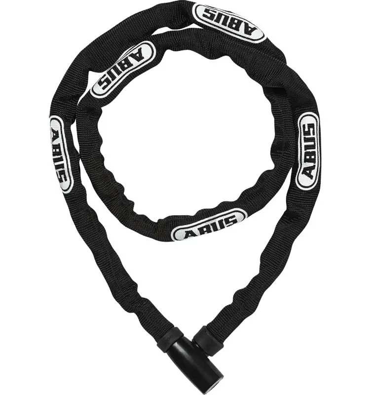 Lanac sa bravom za zaključavanje bicikla Abus 4804K/75 BK