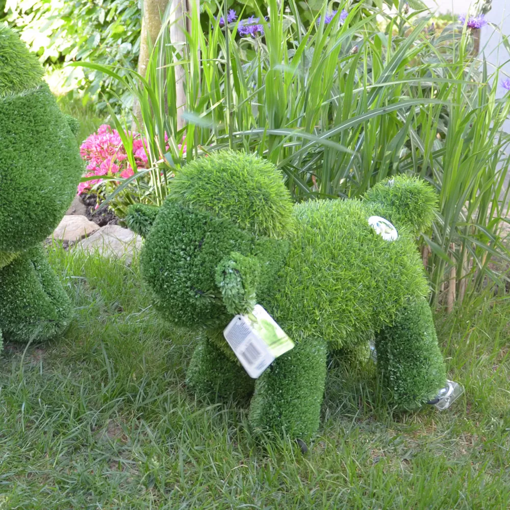 Ukras od veštačke trave AniPlants Ovčica 35 cm