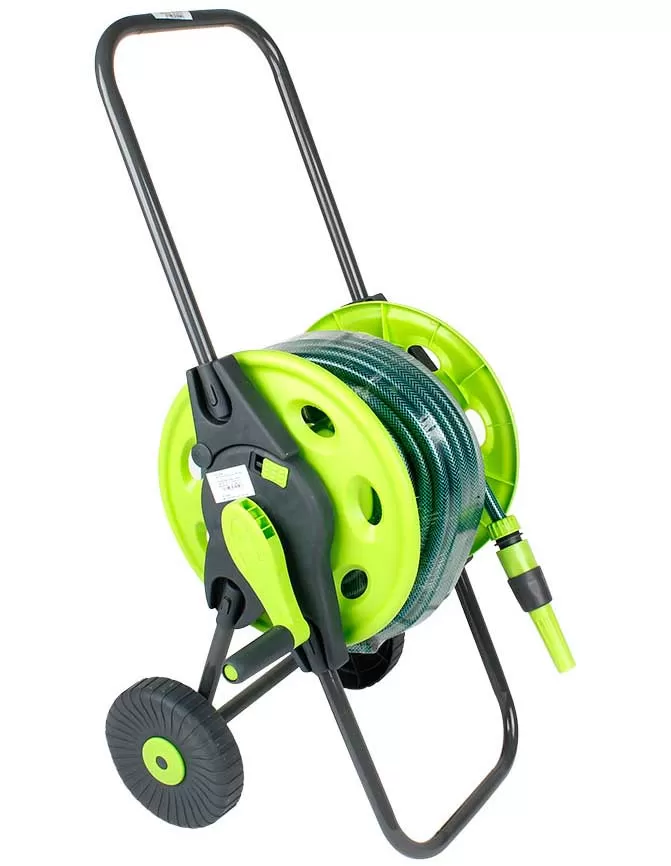 Kolica sa motalicom i crevom za navodnjavanje 20m 1/2