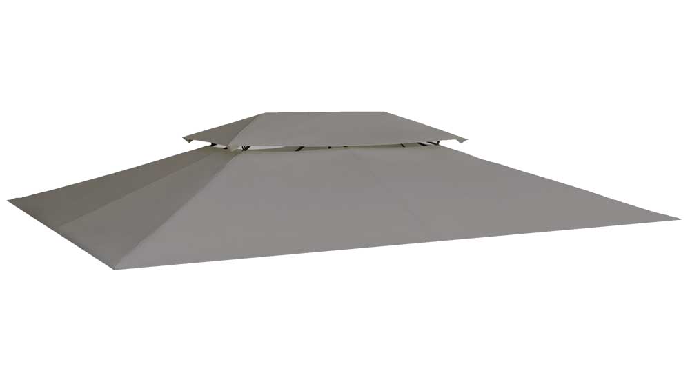 Krov Za Paviljon 3x4 m Gazebo Platno Boja Peska