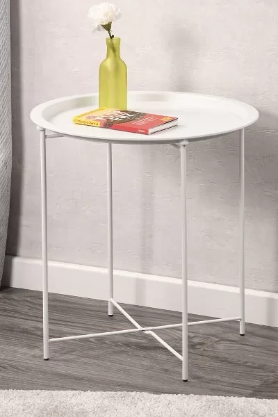 Kesper sklopivi klub stočić 40 cm beli