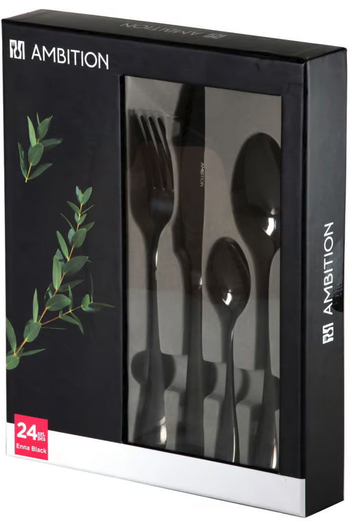 Ambition Enna elegantni 24-delni escajg u crnoj boji 83933