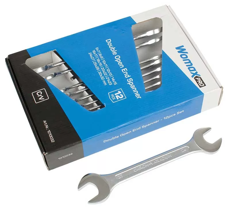 Komplet viljuškastih ključeva 12kom. 6-32 1010032