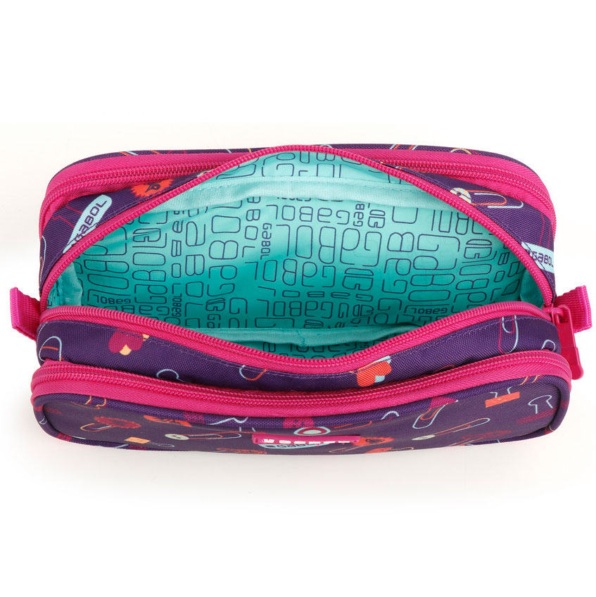 Školska pernica sa tri odeljka Gabol Diary 232842-029