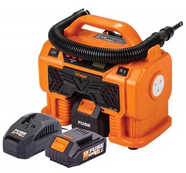 Akumulatorski kompresor za gume Villager Fuse VAT 1220 Sa poklon baterijom i punjačem