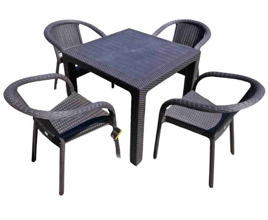 Baštenska garnitura Bamboo Wenge 515