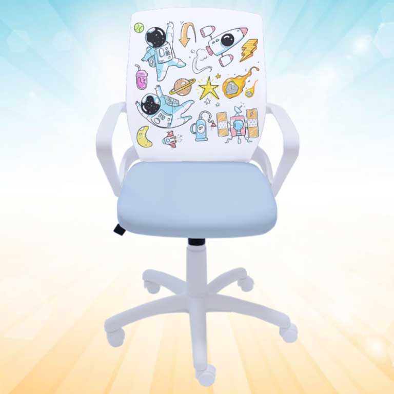 Dečija radna stolica Fly White Astro - Image 1