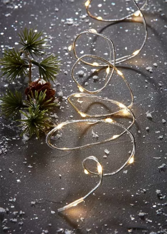 Dekorativne lampice na baterije 80LED 380cm