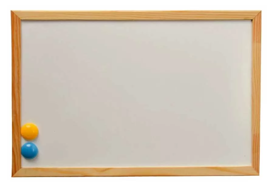 Zidna Magnetna Tabla Sa Drvenim Ramom 40 x 60 cm