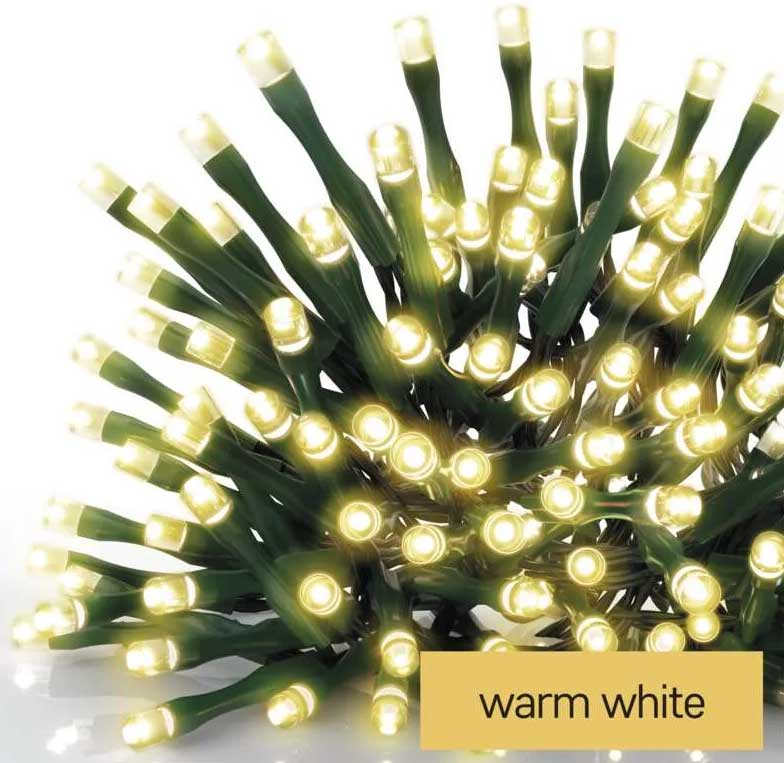 LED lampice sa 120 toplo belih dioda i više režima rada Emos D4AW09