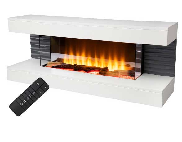 Električni panorama kamin 2000W