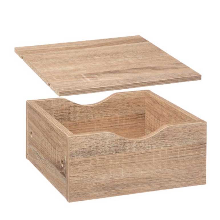 Fioka Za Mix n Modul  Police 5Five MDF NATURAL