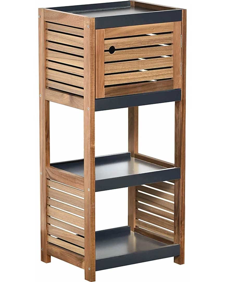 Polica Ormarić Za Kupatilo sa jednim vratima Tendance Acacia